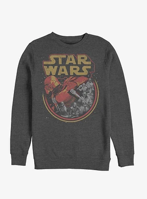 Star Wars Episode IX The Rise Of Skywalker Retro Villains Sweatshirt