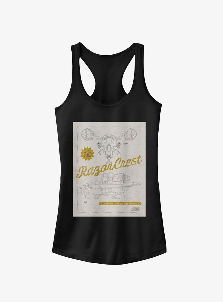 Star Wars The Mandalorian R. Crest Girls Tank