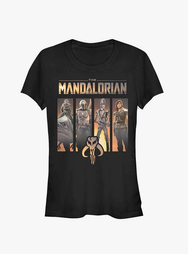 Star Wars The Mandalorian Box Up Girls T-Shirt