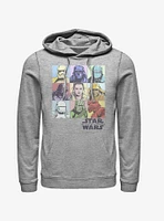 Star Wars Episode IX The Rise Of Skywalker Pastel Rey Boxes Hoodie