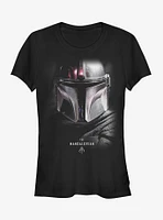 Star Wars The Mandalorian Hero Shot Girls T-Shirt