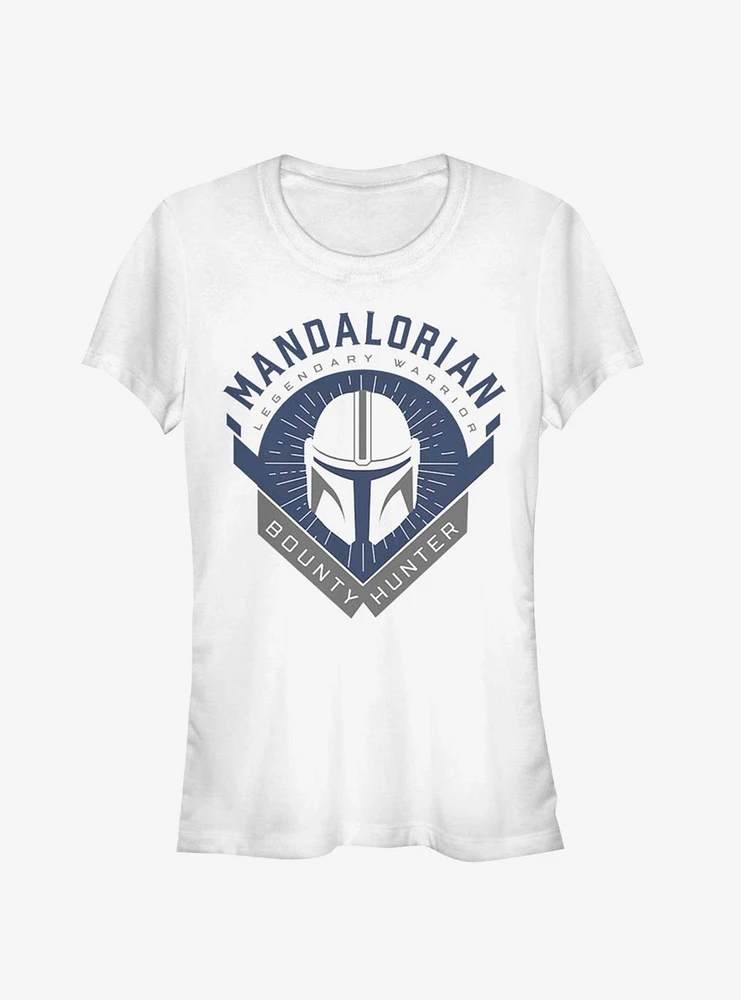 Star Wars The Mandalorian Crest Girls T-Shirt