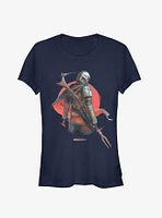 Star Wars The Mandalorian Sunrise Girls T-Shirt