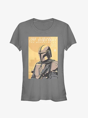 Star Wars The Mandalorian Poster Girls T-Shirt