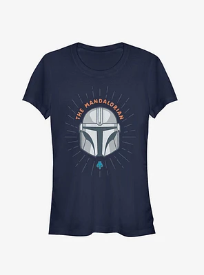 Star Wars The Mandalorian Simple Shield Girls T-Shirt