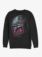 Star Wars The Mandalorian Helmet Explanation Sweatshirt