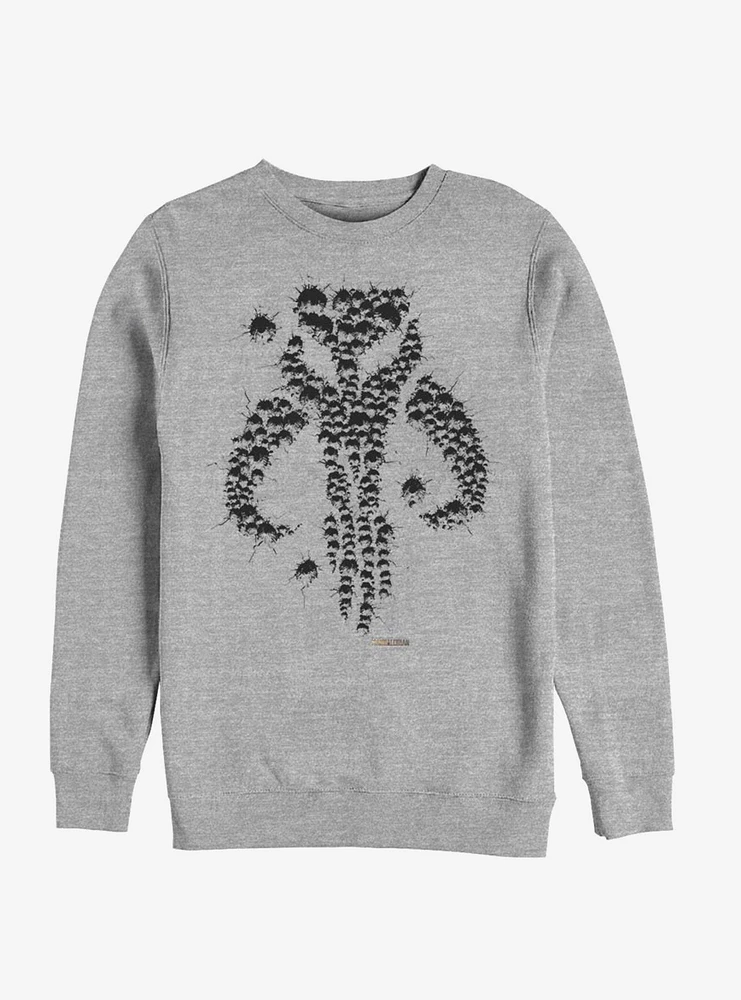 Star Wars The Mandalorian Bullet Holes Sweatshirt