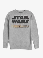 Star Wars The Mandalorian Stacked Logo Sweatshirt