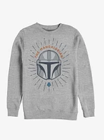 Star Wars The Mandalorian Simple Shield Sweatshirt