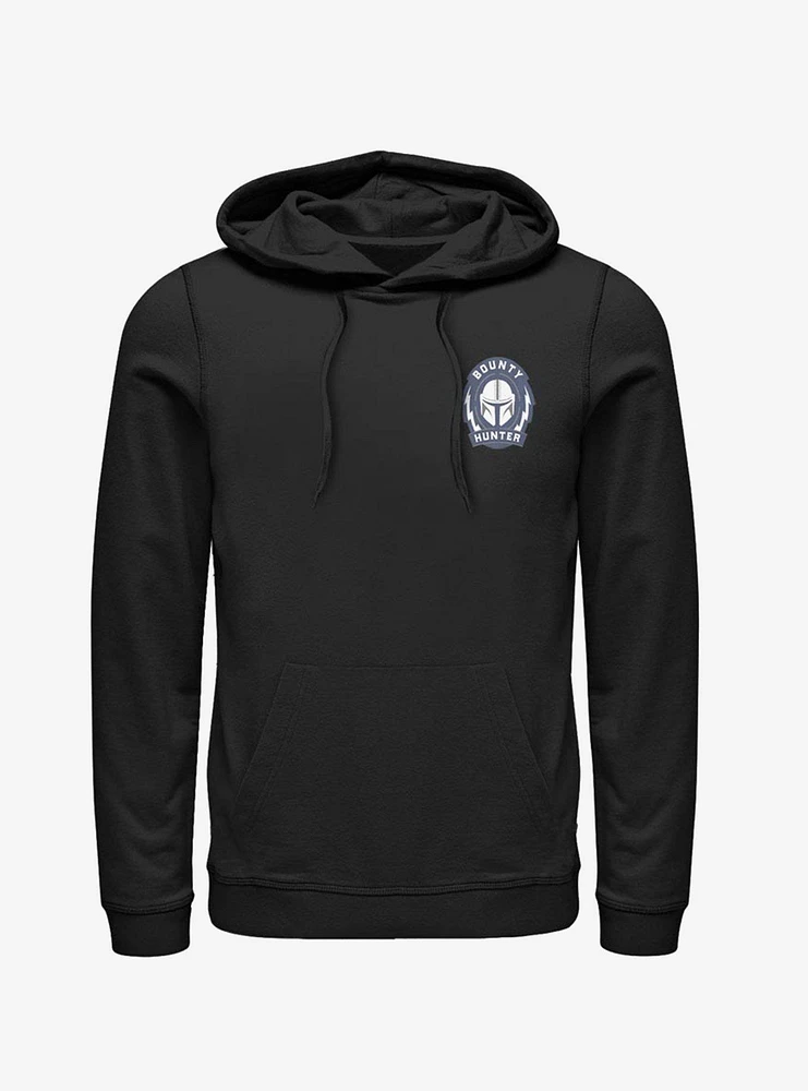 Star Wars The Mandalorian Bounty Hunter Logo Hoodie