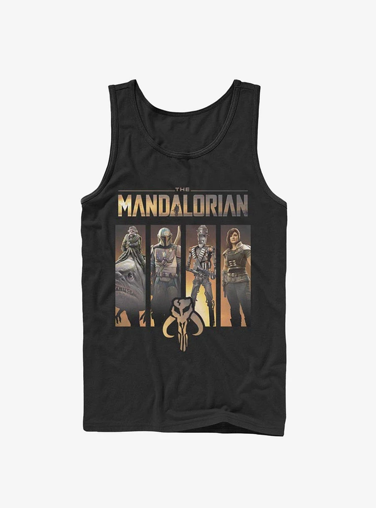 Star Wars The Mandalorian Box Up Tank Top