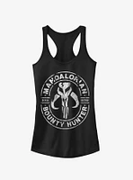 Star Wars The Mandalorian Gun For Hire Girls Tank Top