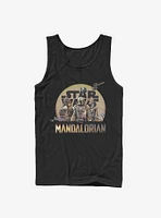 Star Wars The Mandalorian Characters Action Pose Tank