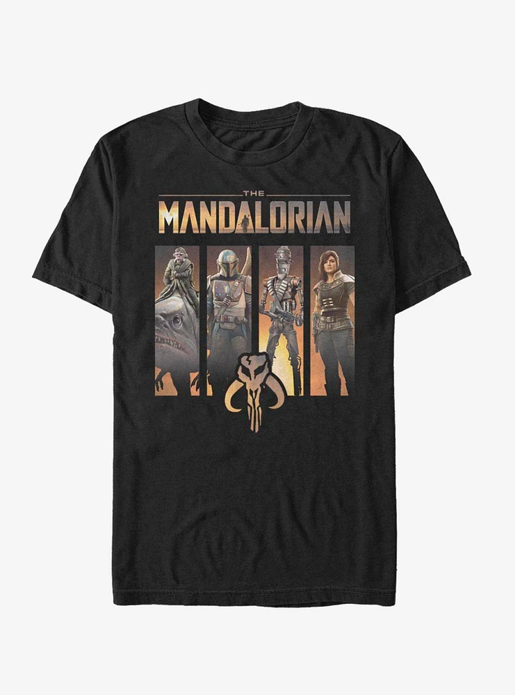 Star Wars The Mandalorian Boba Box Up T-Shirt