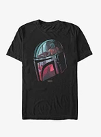 Star Wars The Mandalorian Helmet Explanation T-Shirt