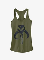 Star Wars The Mandalorian Simple Symbol Girls Tank