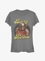 Star Wars The Mandalorian Bounty Retro Girls T-Shirt