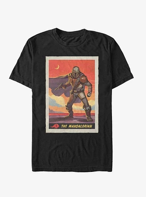Star Wars The Mandalorian Poster T-Shirt