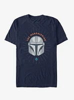 Star Wars The Mandalorian Simple Shield T-Shirt