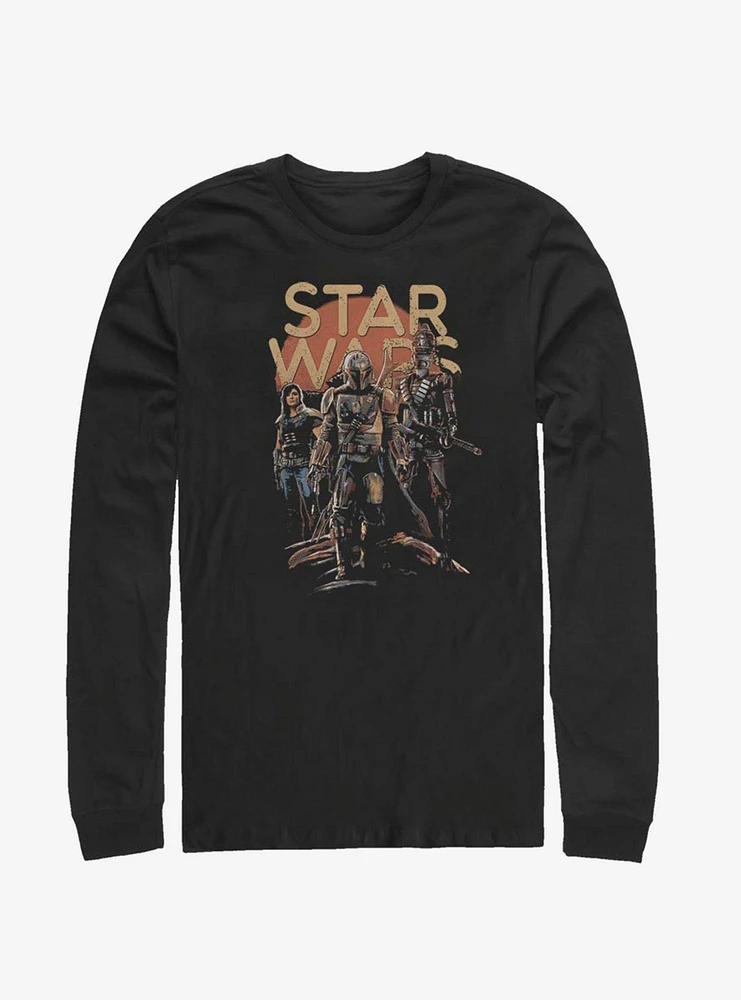 Star Wars The Mandalorian Few Credits More Long-Sleeve T-Shirt