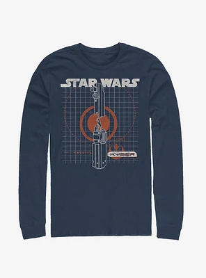Star Wars Episode IX The Rise Of Skywalker Kyber Long-Sleeve T-Shirt