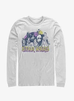 Star Wars Episode IX The Rise Of Skywalker Retro Rebel Long-Sleeve T-Shirt