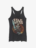 Star Wars Episode IX The Rise Of Skywalker Dark Nines Girls Tank