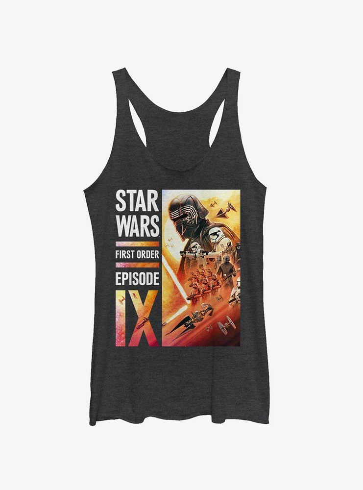 Star Wars Episode IX The Rise Of Skywalker First Order Collage Girls Tank