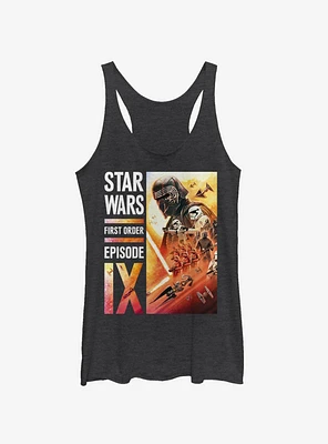 Star Wars Episode IX The Rise Of Skywalker First Order Collage Girls Tank