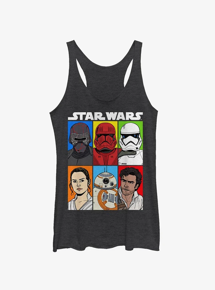 Star Wars Episode IX The Rise Of Skywalker Friend Or Foe Girls Tank Top