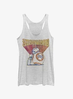 Star Wars Episode IX The Rise Of Skywalker BB-8 Retro Girls Tank