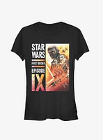 Star Wars Episode IX The Rise Of Skywalker First Order Collage Girls T-Shirt