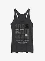 Star Wars Episode IX The Rise Of Skywalker Lead Darkness Girls Tank