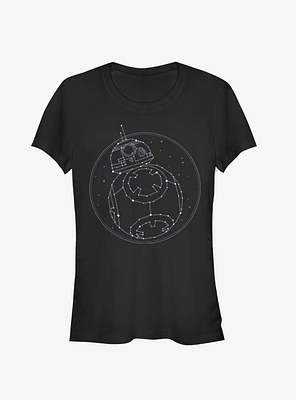 Star Wars Episode IX The Rise Of Skywalker Constellation Girls T-Shirt