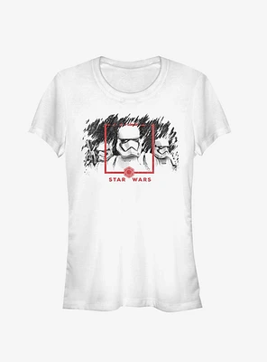 Star Wars Episode IX The Rise Of Skywalker Dawn Patrol Girls T-Shirt