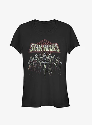 Star Wars Episode IX The Rise Of Skywalker Force Feeling Girls T-Shirt