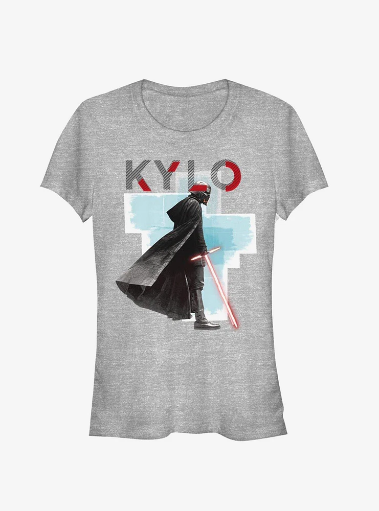 Star Wars Episode IX The Rise Of Skywalker Kylo Red Mask Girls T-Shirt