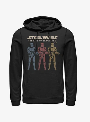 Star Wars Episode IX The Rise Of Skywalker Color Guards Hoodie