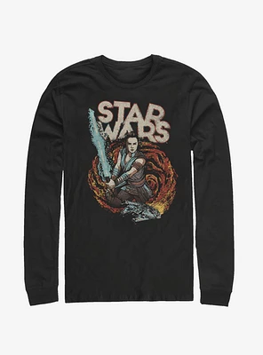 Star Wars Episode IX The Rise Of Skywalker Dark Nines Long-Sleeve T-Shirt