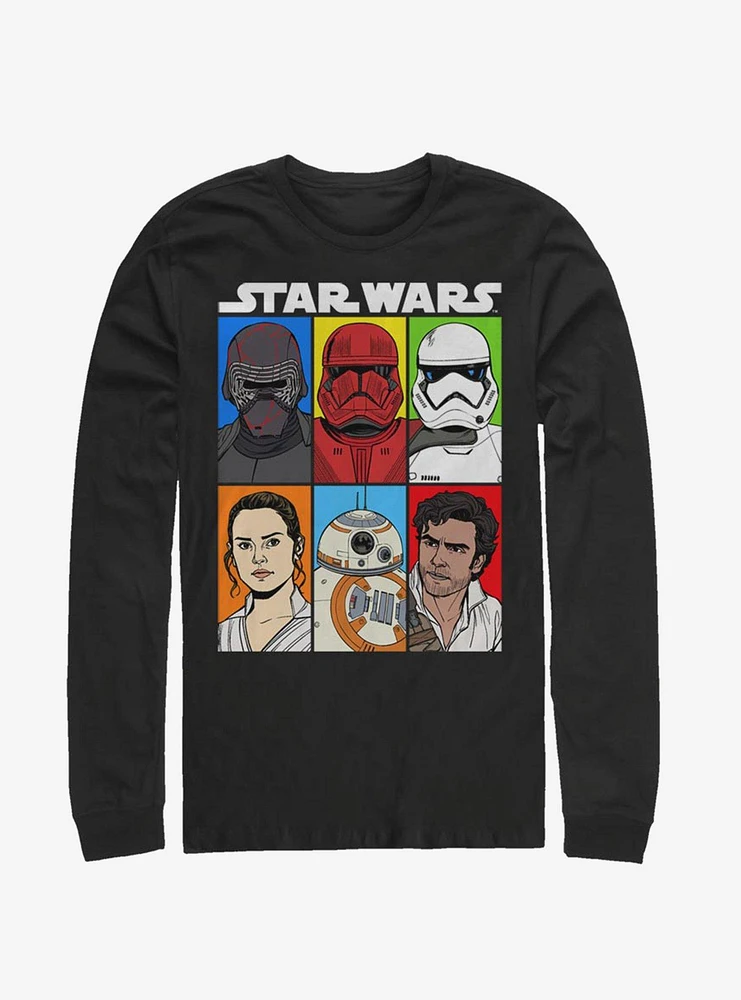 Star Wars Episode IX The Rise Of Skywalker Friend Or Foe Long-Sleeve T-Shirt