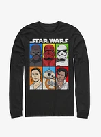 Star Wars Episode IX The Rise Of Skywalker Friend Or Foe Long-Sleeve T-Shirt