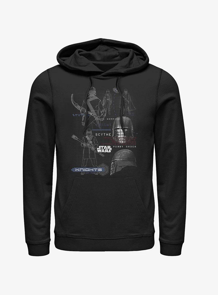 Star Wars Episode IX The Rise Of Skywalker Ren Maps Hoodie