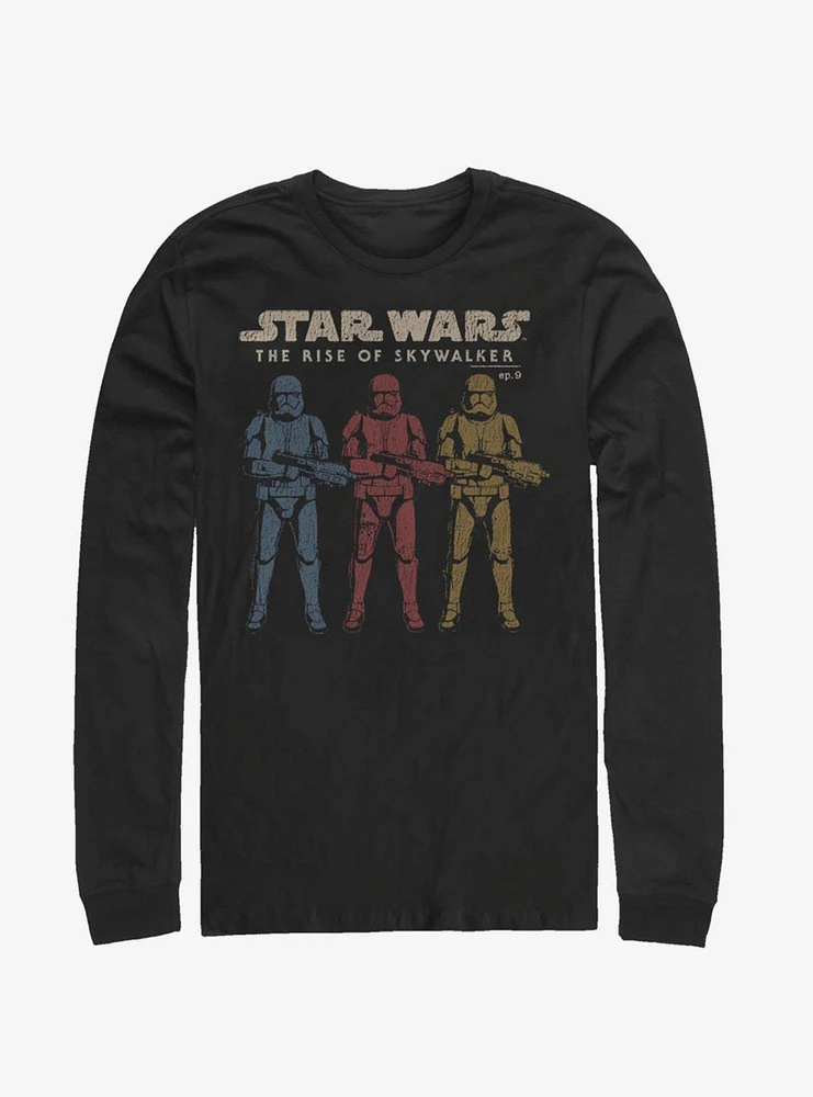 Star Wars Episode IX The Rise Of Skywalker Color Gurards Long-Sleeve T-Shirt