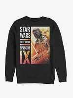 Star Wars Episode IX The Rise Of Skywalker First Order Collage Sweatshirt