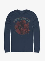 Star Wars Episode IX The Rise Of Skywalker Retro Villains Long-Sleeve T-Shirt