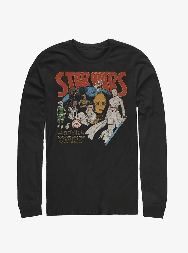 Star Wars Episode IX The Rise Of Skywalker Retro Buddies Long-Sleeve T-Shirt