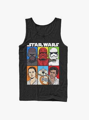 Star Wars Episode IX The Rise Of Skywalker Friend Or Foe Tank Top