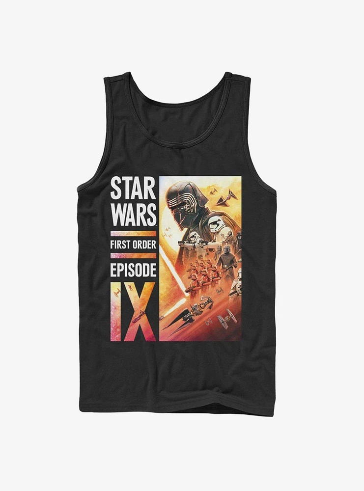 Star Wars Episode IX The Rise Of Skywalker First Order Collage Tank