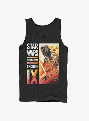 Star Wars Episode IX The Rise Of Skywalker First Order Collage Tank