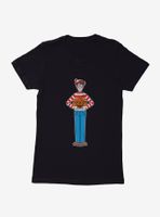 Where's Waldo Jack O Lantern Womens T-Shirt